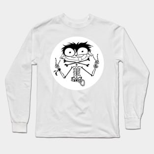 Skele Cat Punx Long Sleeve T-Shirt